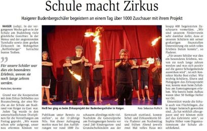 Die Zirkuswoche war ein voller Erfolg!