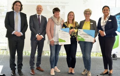 Auszeichnung für vorbildliche Berufsorientierung an der Schule am Budenberg