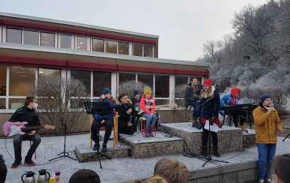 Pausenkonzert der Schulband