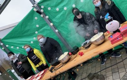 Winterliches Waffelbacken für die gesamte Schulgemeinde