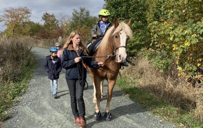 Erster Ausritt unserer Reitgruppe