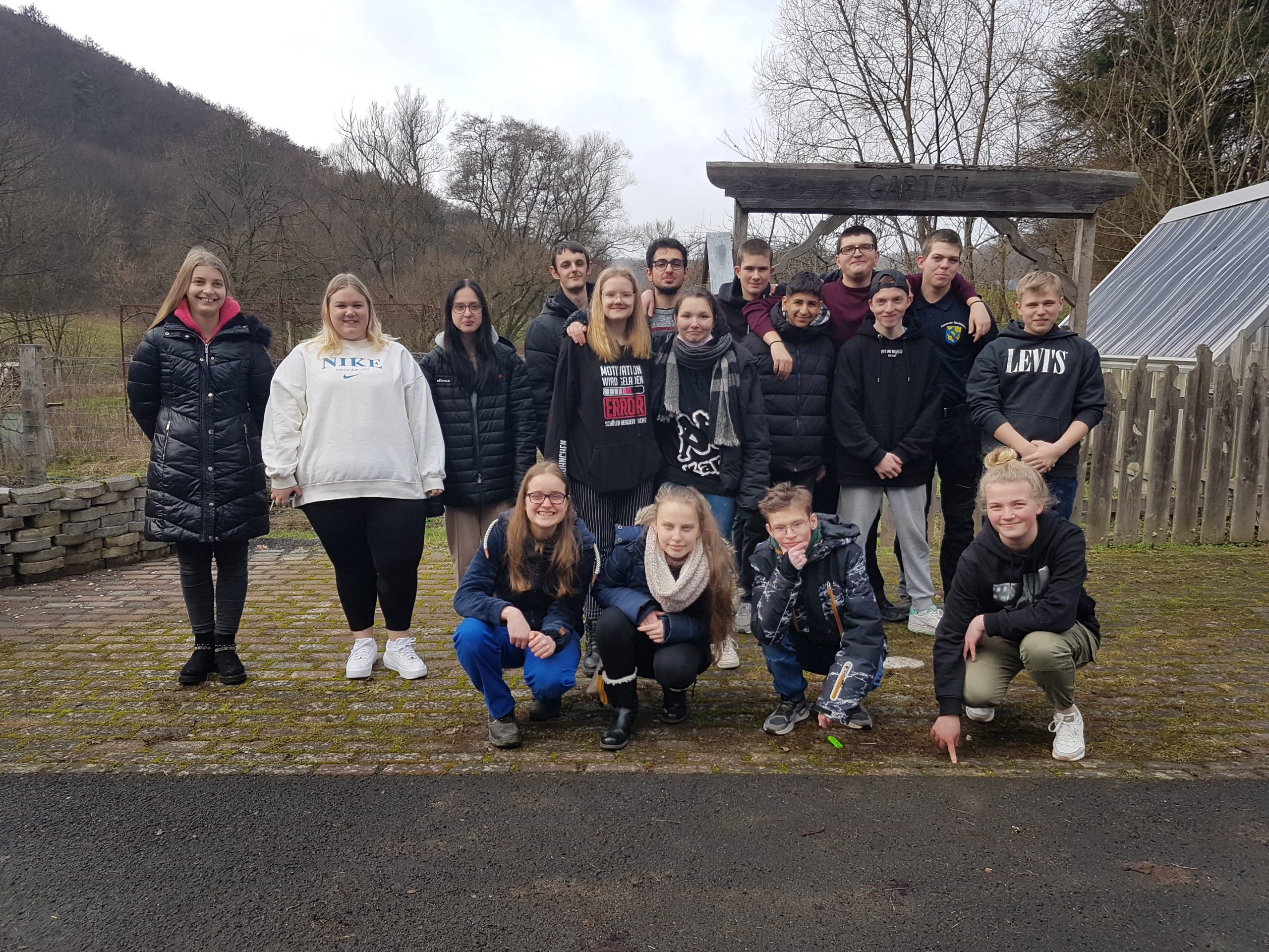 Besuch der Produktionsschule „Neumühle“ in Erdbach