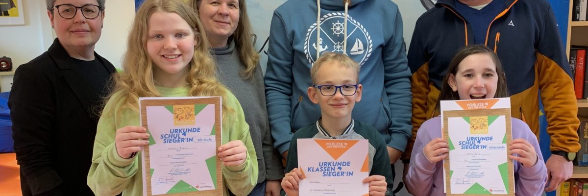 Vorlesewettbewerb 2023 Sieger