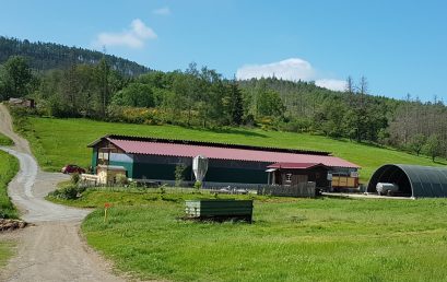 Besuch der Klasse BO 4 auf dem Biobauernhof Frenzel in Ewersbach